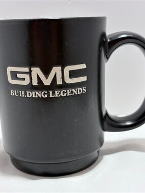 GMC Black 'Building Legends' Ceramic Coffee Mug